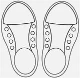 Tying Lacing Shoelaces sketch template