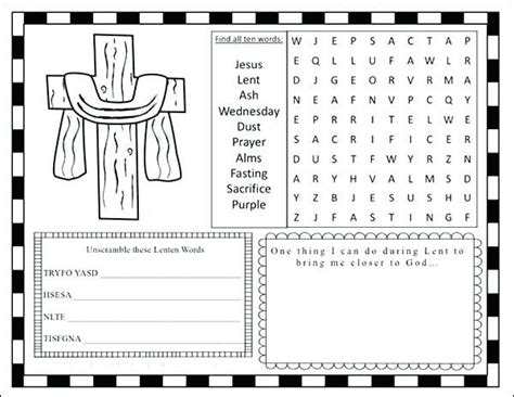 coloring pages lent google search lenten activities sunday school