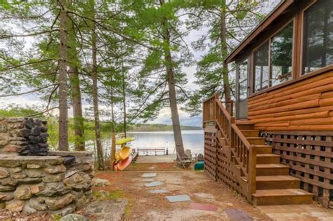 maine lake cabin rentals  waterfront retreats  england today