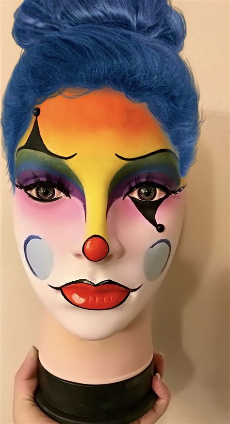 clown face painting idea clown faces face painting facepaint ideas