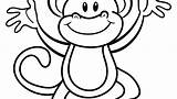 Coloring Pages Sock Monkey Baby Printable Curious George Key Girl Print Face Color Getcolorings Ba Monkeys Cartoon sketch template