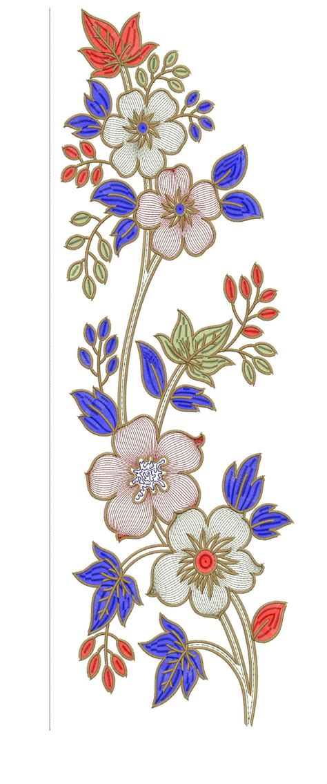 floral machine embroidery design  floral machine embroidery designs