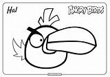 Angry Birds Hal Coloring Pdf Printable Coloringoo sketch template