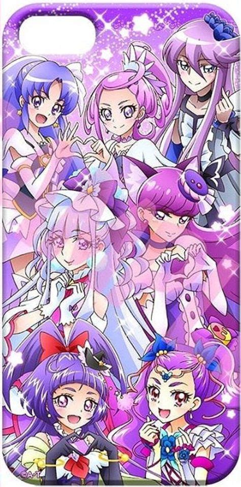 precure  stars purple  pretty cure anime fotos