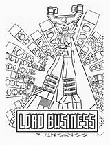 Lego Coloring Lord Business Coloring4free Movie Pages Gif Related Posts sketch template