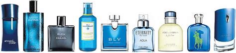 mens fragrances turn  blue   york times