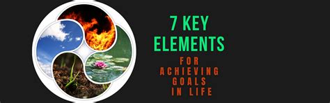 key elements  achieving goals  life vijayviraj
