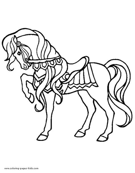 pretty horse color page  images horse coloring pages horse