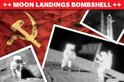 first moon landing fake claims video proves russia beat us apollo 11