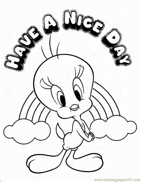 printable tweety bird coloring pages coloring home