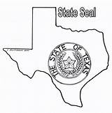 Texas Coloring State Seal Book Color Sheets Bob Gif Alamo Cp4 Texasbob sketch template