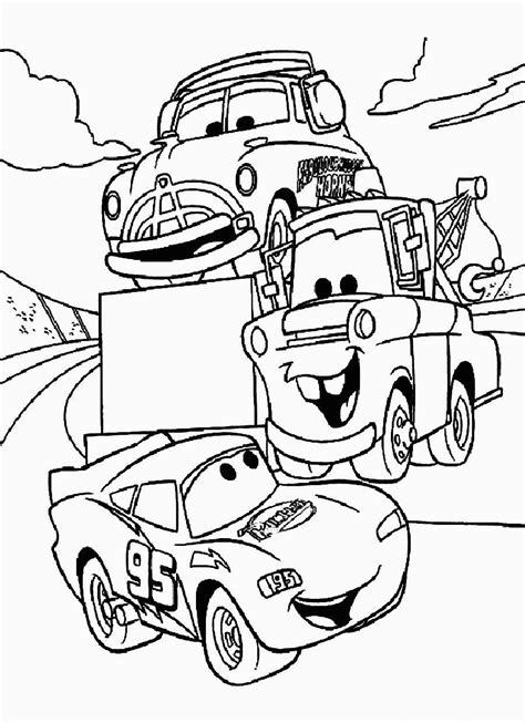 coloring pages kids car coloring pages  print