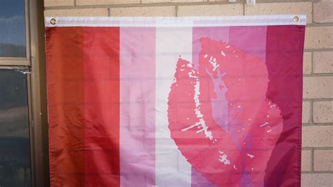 Lipstick Lesbian Flag Large 3 X 5 Etsy