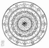 Mandala Paisley Coloring Pages Floral Deviantart Choose Board sketch template