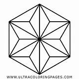 Hexagon sketch template