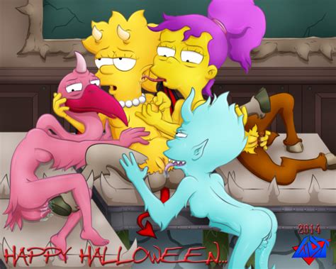 rule 34 corruption demon female foursome halloween hell lisa simpson multiple females the