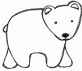 Bear Polar Bears Kindergarten Clipart Coloring Do Animals Busy Very Outline Brown Melonheadz Template Pages Preschool Cliparts Kids Theverybusykindergarten Arctic sketch template