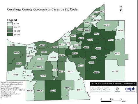 Cuyahoga County Releases New Map Of Cases By Zip Code