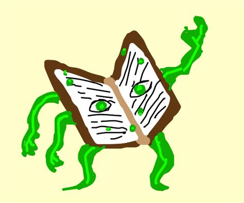 mutated book drawception