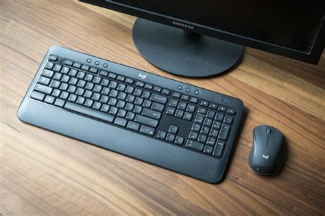 logitech mk advanced wireless keyboard  mouse review snappy