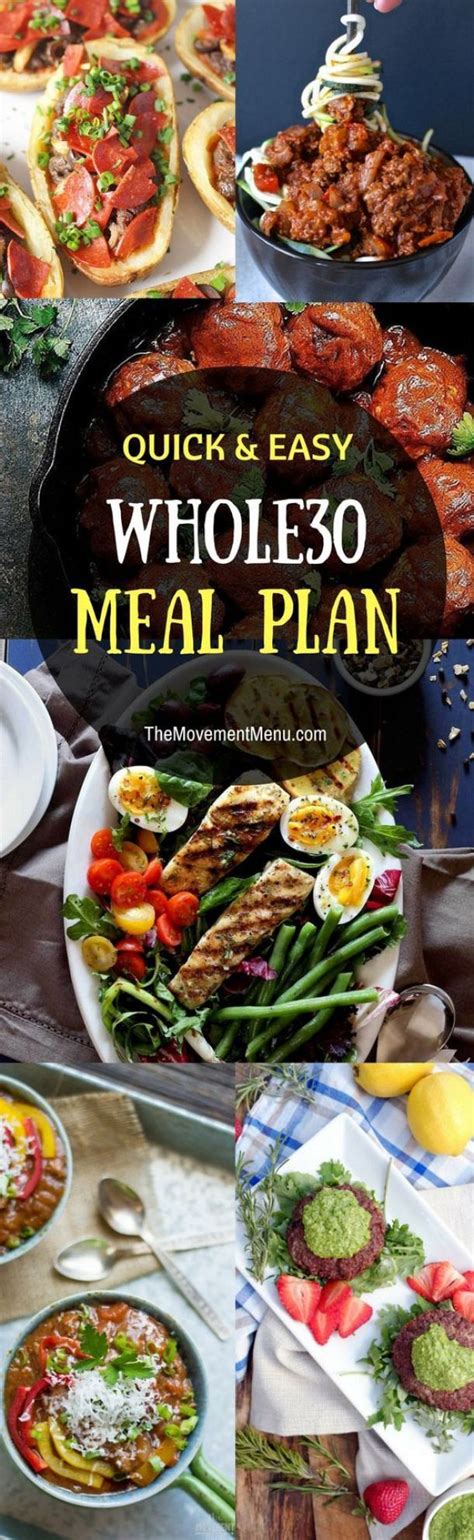 a whole30 meal plan that s quick and healthy whole30