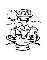 Fountain Coloring Water Drawing Pages Island Simple Deserted Crayola Getdrawings Print sketch template