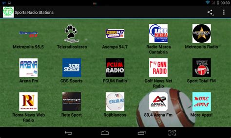 sports radio stationsamazoncomappstore  android