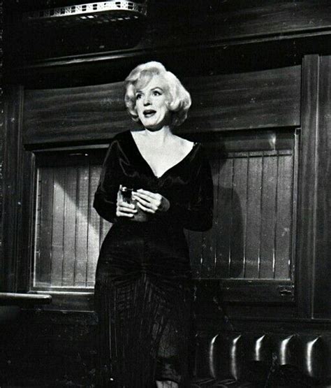 marilyn on the set of some like it hot photo by richard c