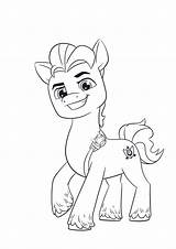 Pony Izzy Hitch Youloveit Moonbow sketch template