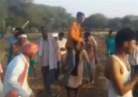 watch woman forced to carry husband as ‘punishment for alleged affair