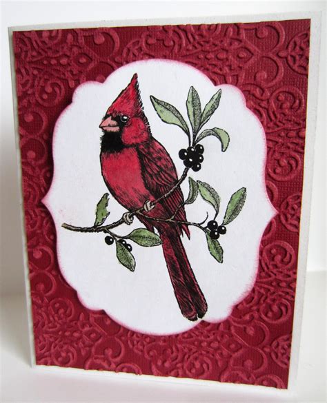 paper seedlings christmas cardinal