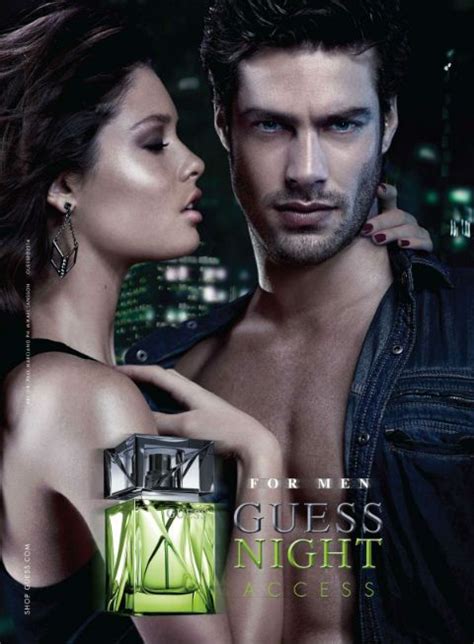 Guess Night Access ~ New Fragrances Perfume Ad Couples Modeling