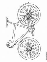 Bicycle Coloring Pages Printable Kids Bright Colors Favorite Choose Color sketch template