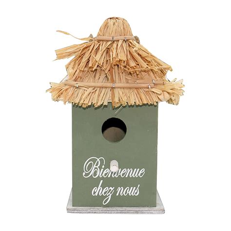 vintage chickadee bird house nest hummingbird house   small grass hanging bird nesting