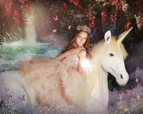 enchanted fairies ethereal princess unicorn sessions
