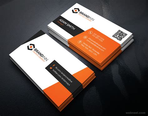 creative corporate business card design examples design inspiration