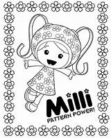Coloring Pages Umizoomi Team Kids Print Color sketch template