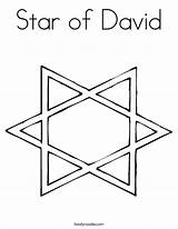Coloring Star David Pages Judaism Noodle Synagogue Search Mitzvah Bar Dreidel Passover Twistynoodle Built California Usa Twisty sketch template