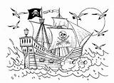 Colorear Piratas Pirates Wonder sketch template