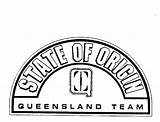 Queensland Origin State Team Logo League Rugby Football Limited sketch template