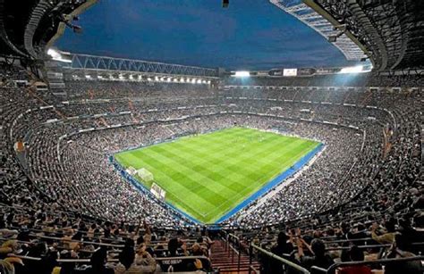 Live Football Real Madrid Stadium Estadio Santiago Bernabéu
