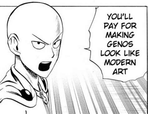 Modern Art One Punch Man Know Your Meme