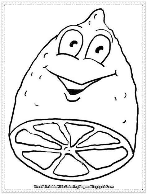 orange fruit printable coloring pages  printable kids coloring pages