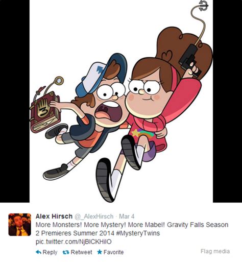 Alex Hirsch Announces Season 2 Gravity Falls Know