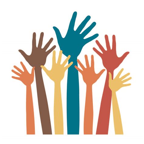 raised hands clipart clip art library
