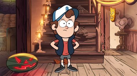 Image S1e12 Dipper Comes Down Stairs Png Gravity Falls