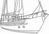 Vela Peschereccio Stampare Barche Motore sketch template
