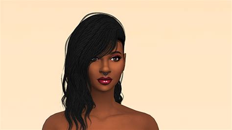 sims  black hair long length hair african american hairstyles