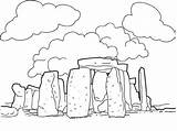 Coloring Pages Wonders Ancient Age Kids Familyholiday Drawing Bronze Stonehenge Colouring Color England Adult Related Posts Read sketch template