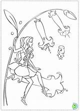 Barbie Fairytopia Coloring Pages Dinokids Print Close Popular sketch template
